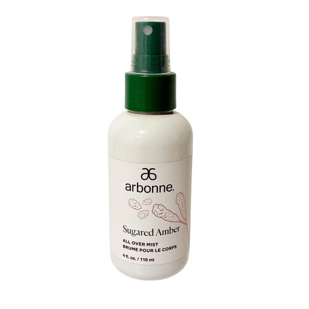 ARBONNE's FAMOUS SUGARED AMBER All Over Mist 4oz NEW